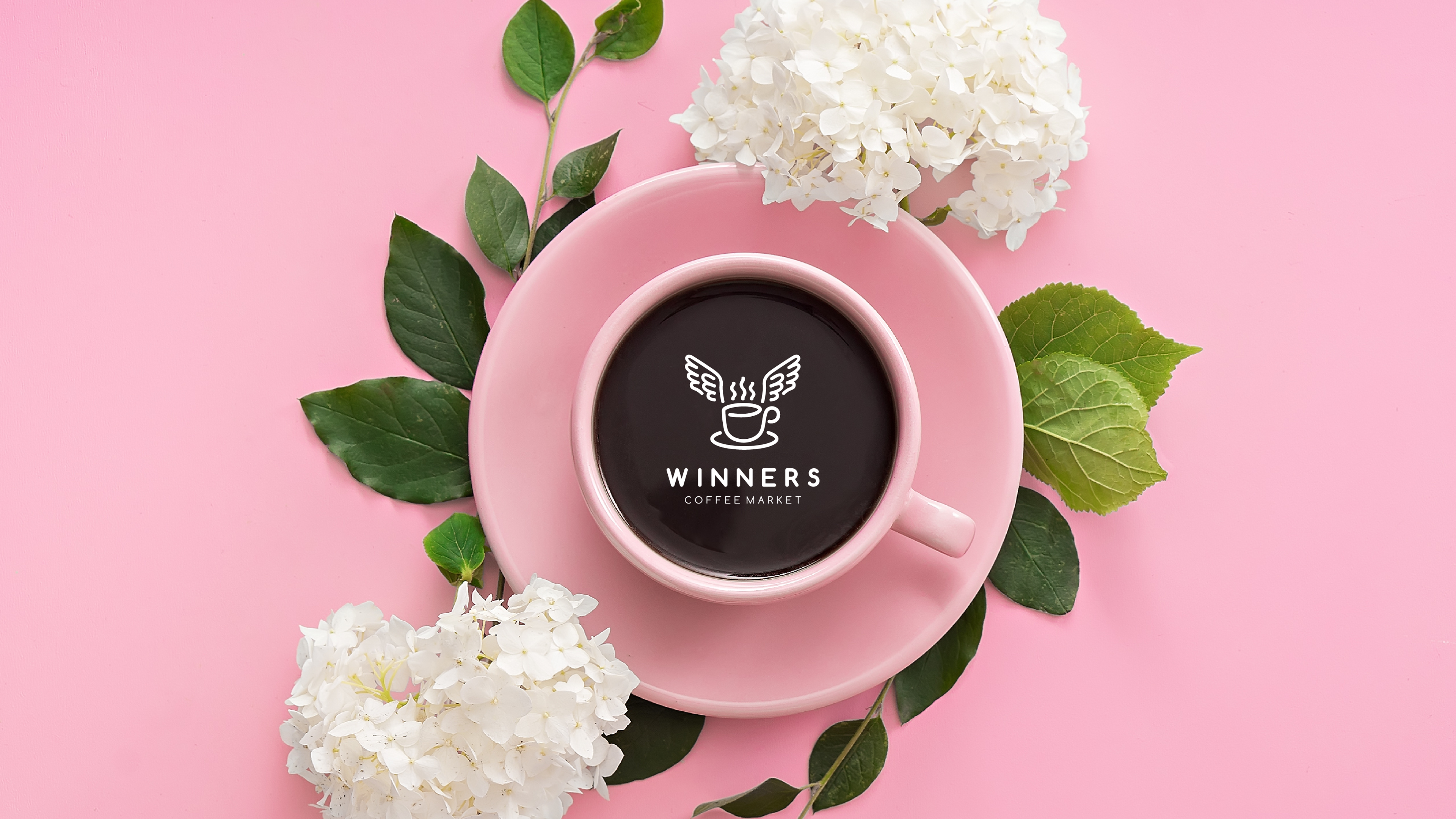 Winners Coffee by aoie studio, 2024. A coffee chain across multiple Russian cities with in-house food and pastry production, quality coffee, and high service standards.